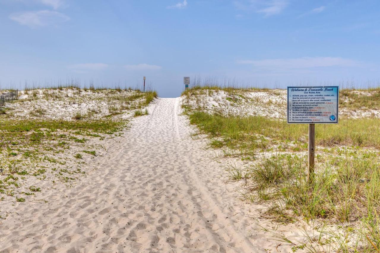 Bayfront Pensacola Beach Condo With Pool And Elevator Bagian luar foto